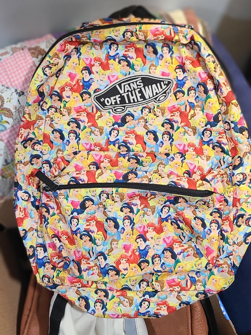Vans Multicolor Disney Princess Print Backpack